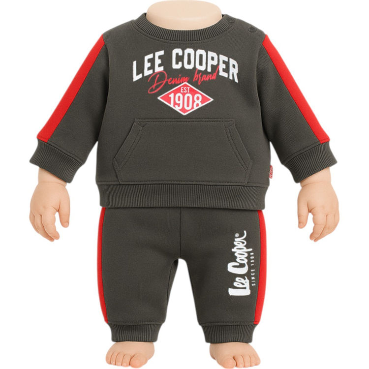 Picture of GLC2547 LEE COOPER FLEECY BOYS JOGGING 3 MONTHS UP TO 3YRS